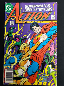 Action Comics #589  Newsstand VF- (7.5)