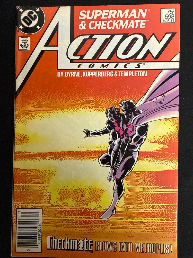 Action Comics #598  Newsstand VF- (7.5)