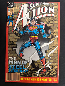Action Comics #659  Newsstand VF (8.0)