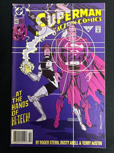 Action Comics #682  Newsstand VF (8.0)