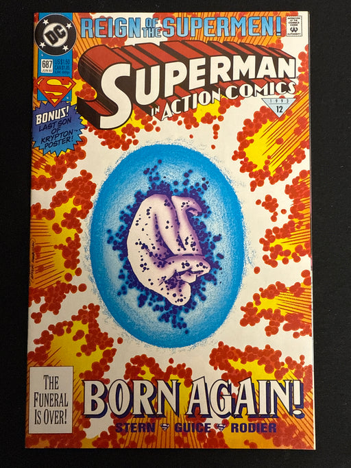 Action Comics #687  NM (9.4)