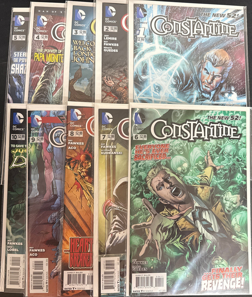 John Constantine, Hellblazer # 1-10 NM+ (9.6)