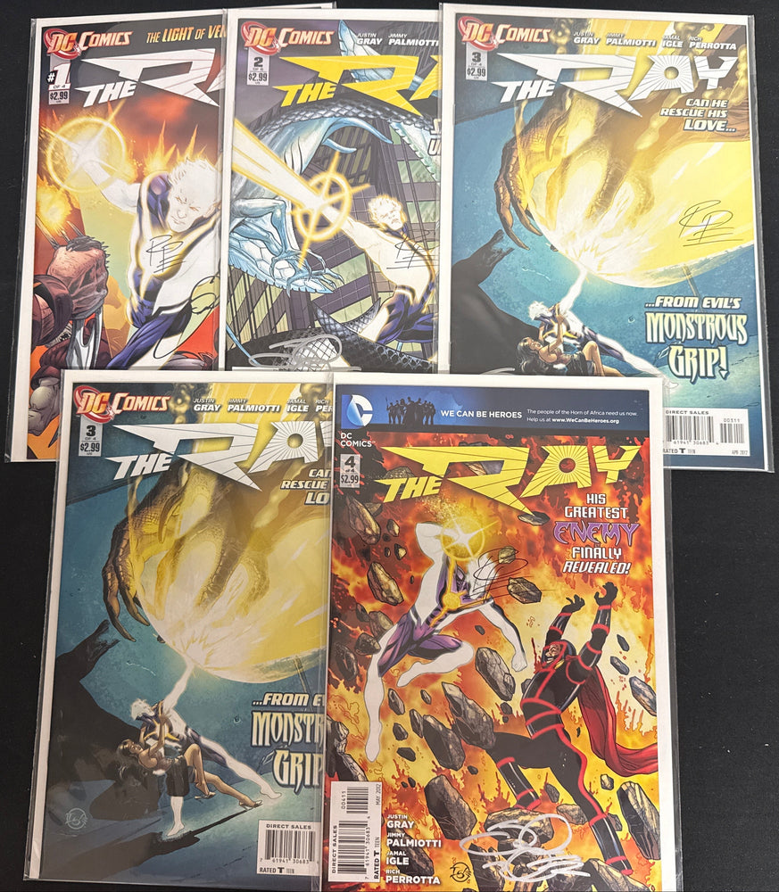 Ray #  1-4  NM+ (9.6) Signed by Perrotta and Igle