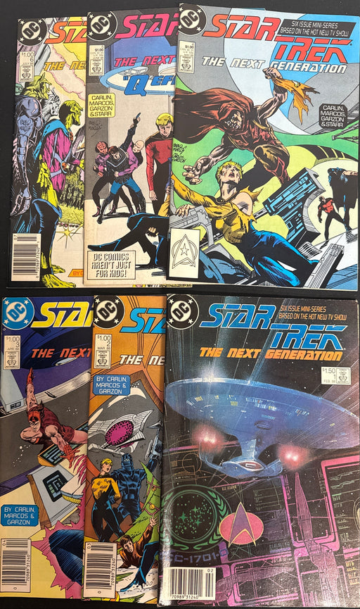 Star Trek: The Next Generation #  1-6 VF- (7.5)