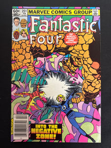Fantastic Four #251  Newsstand NM- (9.2)