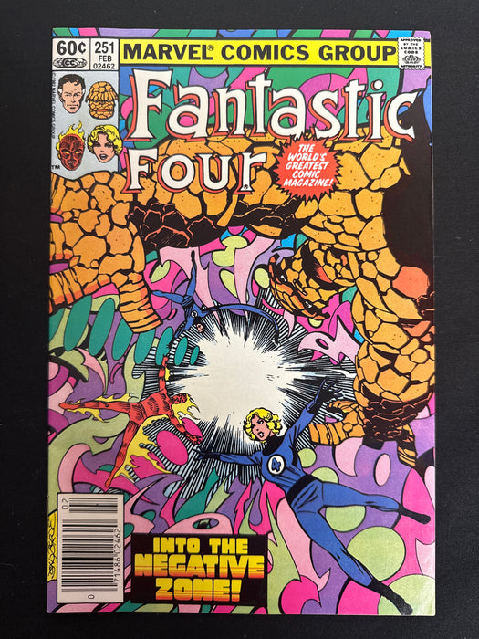 Fantastic Four #251  Newsstand NM- (9.2)