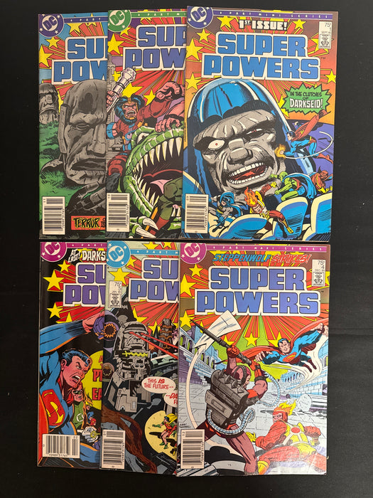 Super Powers #  1-6 Newsstand VF (8.0)