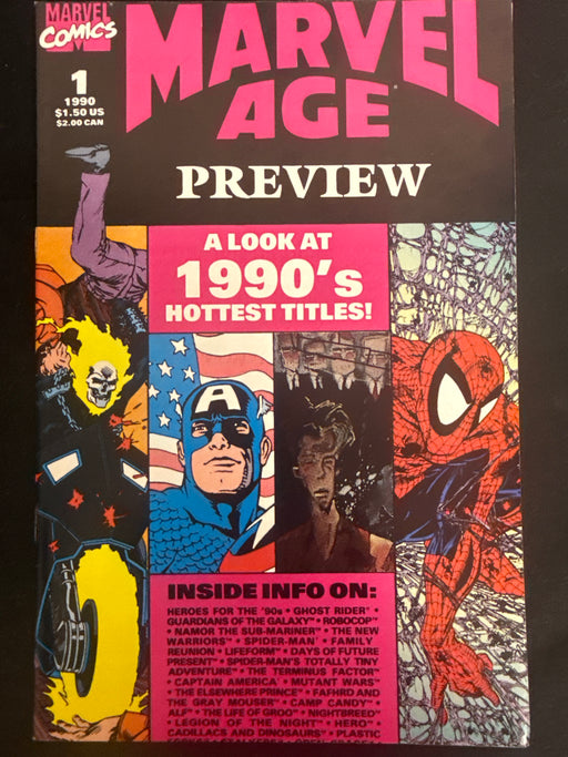Marvel Age Preview #  1  NM (9.4)