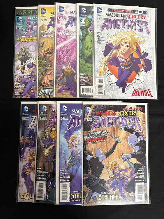 Sword of Sorcery #1-8  NM+ (9.6)