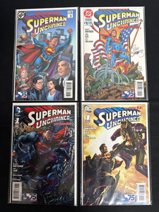 Superman Unchained #  1  NM+ (9.6) Variants - Signed Dan Jurgens