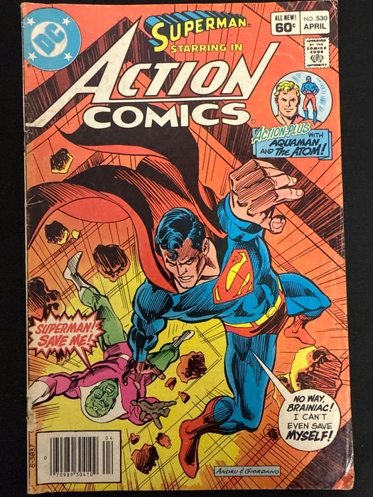 Action Comics #530  Newsstand VG- (3.5)