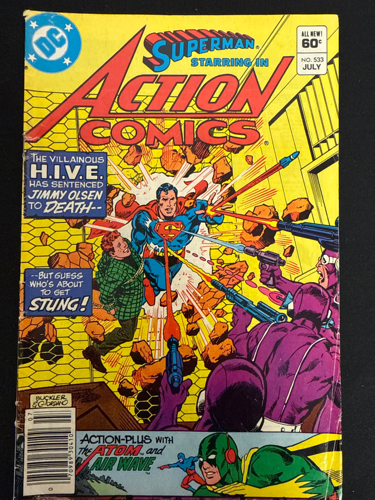 Action Comics #533  Newsstand VG- (3.5)