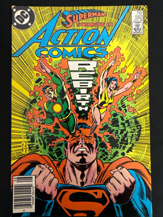 Action Comics #582  Newsstand FN/VF (7.0)