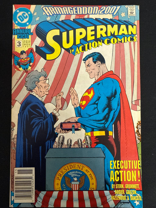 Action Comics Annual #  3 Newsstand FN/VF (7.0)