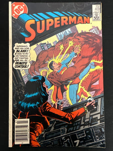 Superman #409  Newsstand VF- (7.5)