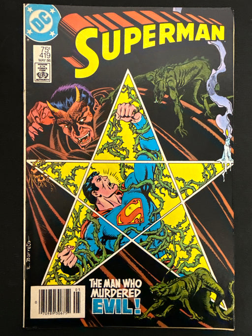 Superman #419  VF- (7.5)