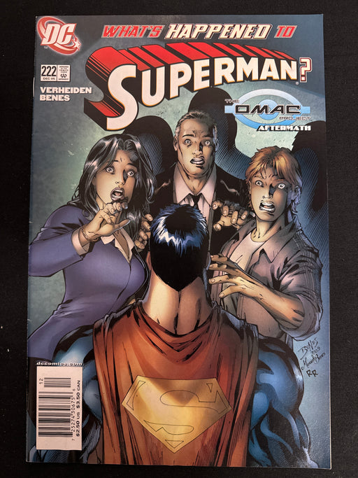 Superman #222  Newsstand VF+ (8.5)