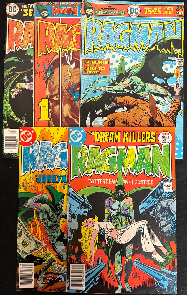 Ragman #  1-5  VG (4.0)