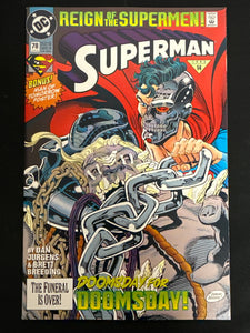 Superman # 78 Standard Edition - Newsstand NM+ (9.6)