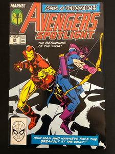 Avengers Spotlight # 26 VF+ (8.5)