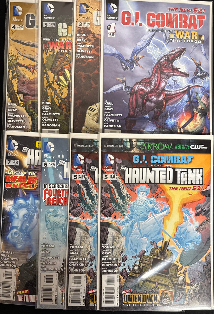 G.I. Combat #  1-7  NM+ (9.6)
