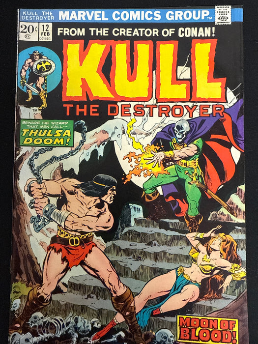 Kull, the Destroyer # 12  VG+ (4.5)