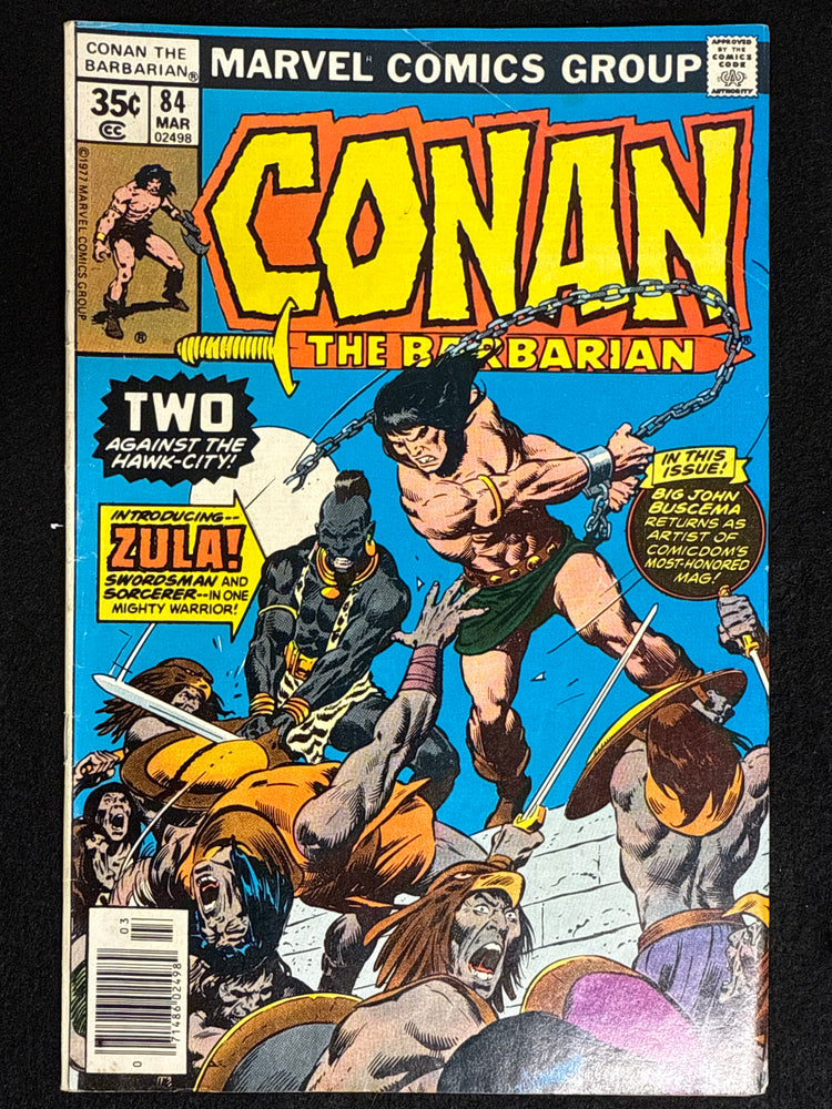 Conan the Barbarian # 84  FN/VF (7.0)