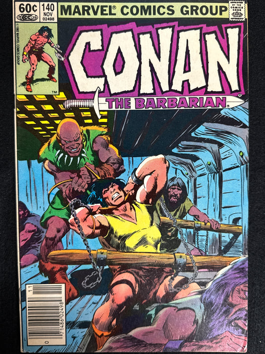 Conan the Barbarian #140  Newsstand FN/VF (7.0)