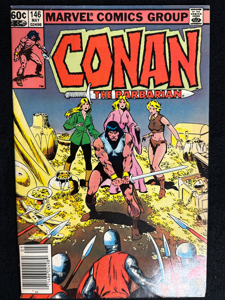 Conan the Barbarian #146  Newsstand FN/VF (7.0)