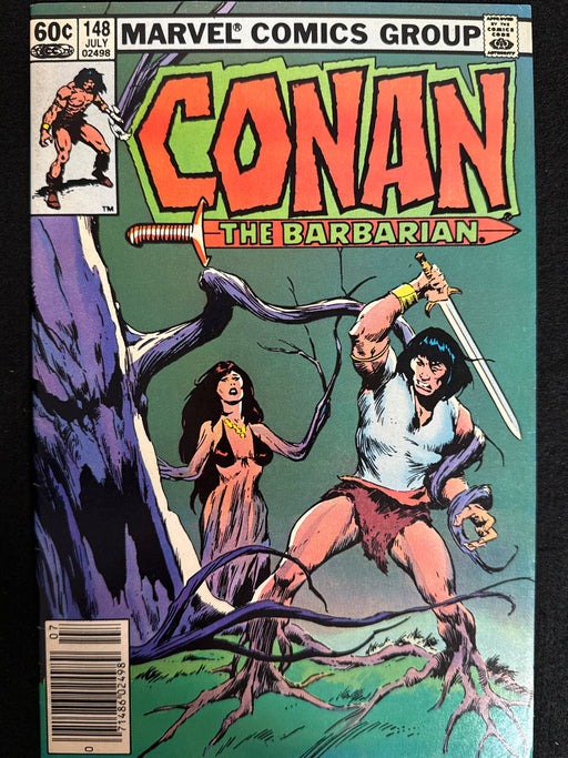 Conan the Barbarian #148  Newsstand VF (8.0)