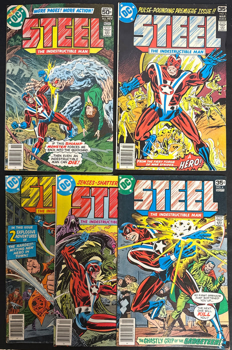 Steel, the Indestructible Man #  1  FN+ (6.5)