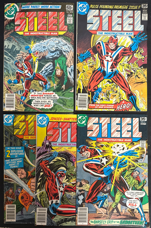 Steel, the Indestructible Man #  1  FN+ (6.5)