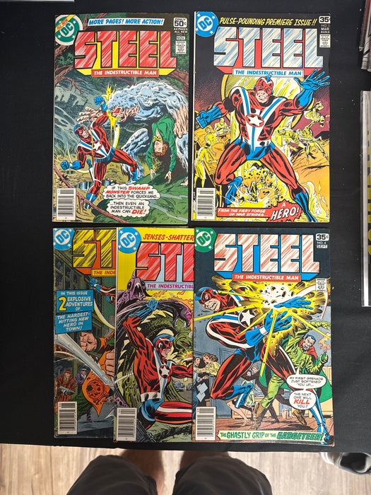 Steel, the Indestructible Man #  1  FN+ (6.5)
