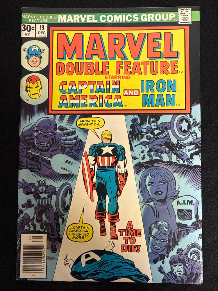 Marvel 19 Marvel Double Feature #19 (Marvel, 1976) FN- (5.5) — Bedo's Collectibles