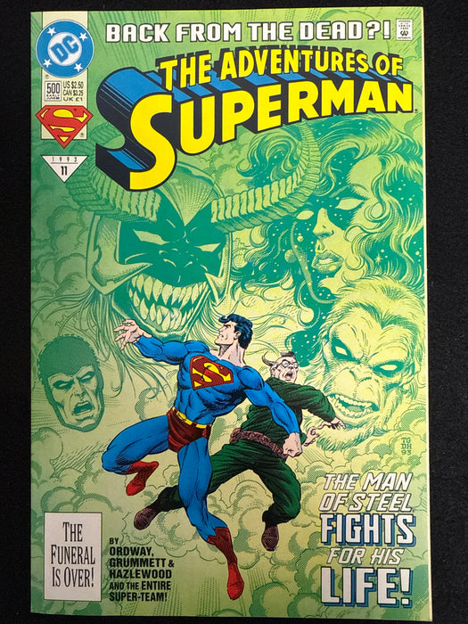 Adventures of Superman #500  NM- (9.2)