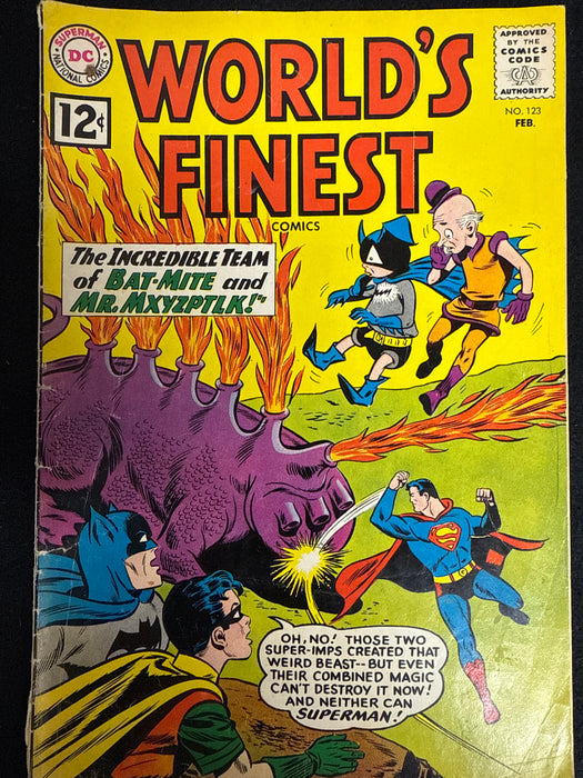 World's Finest Comics #123   VG- (3.5)