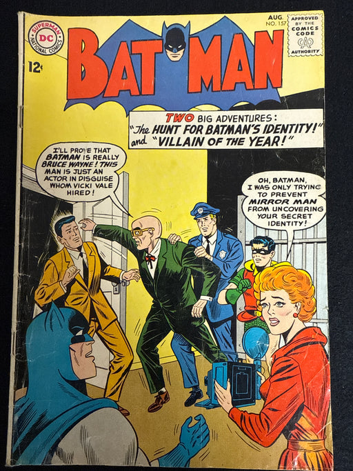 Batman #157   VG (4.0)