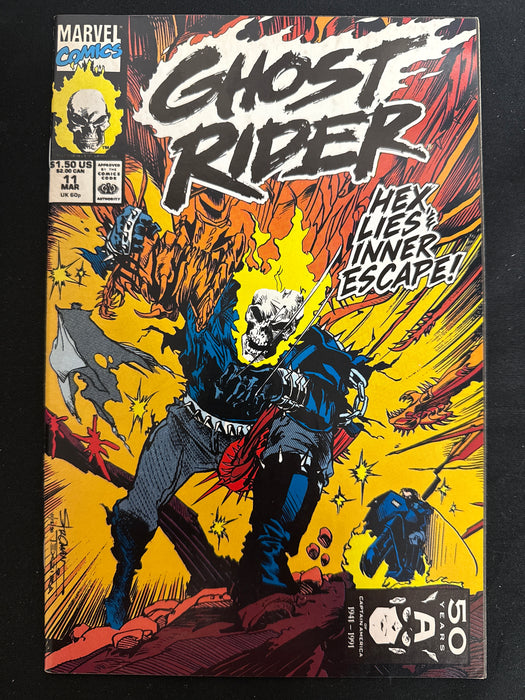 Ghost Rider # 11 Vol. 2 NM (9.4)