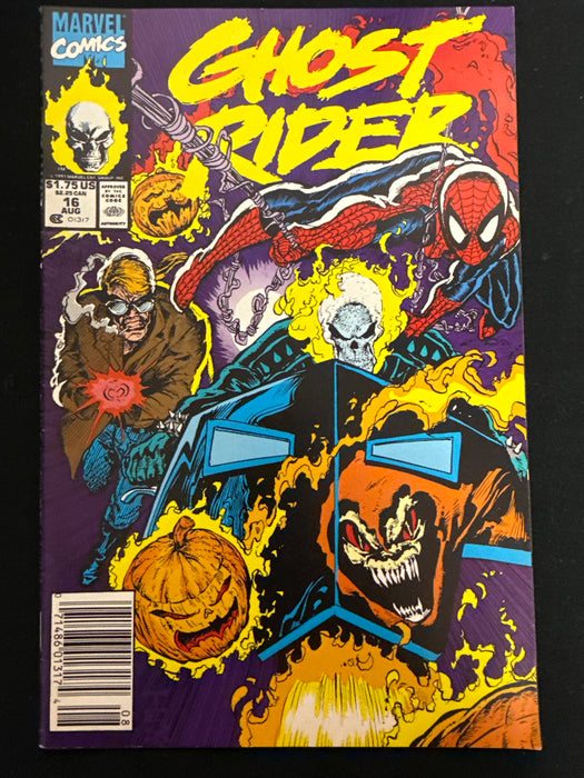 Ghost Rider # 16 Newsstand Vol. 2 VF/NM (9.0)