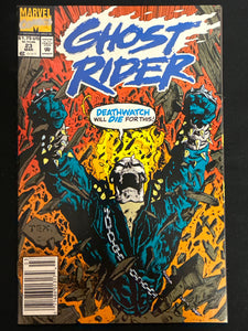 Ghost Rider # 23 Newsstand Vol. 2 VF- (7.5)