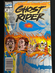 Ghost Rider # 25 Newsstand Vol. 2 VF- (7.5)