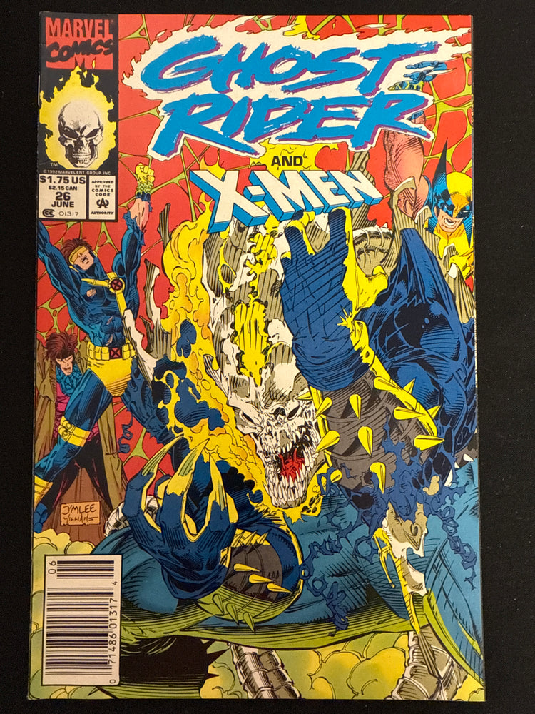 Ghost Rider # 26 Newsstand Vol. 2 VF- (7.5)