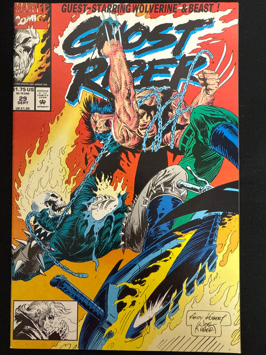 Ghost Rider # 29 Vol. 2 VF+ (8.5)