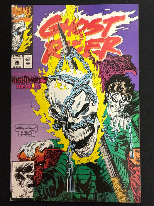 Ghost Rider # 30 Vol. 2 VF- (7.5)