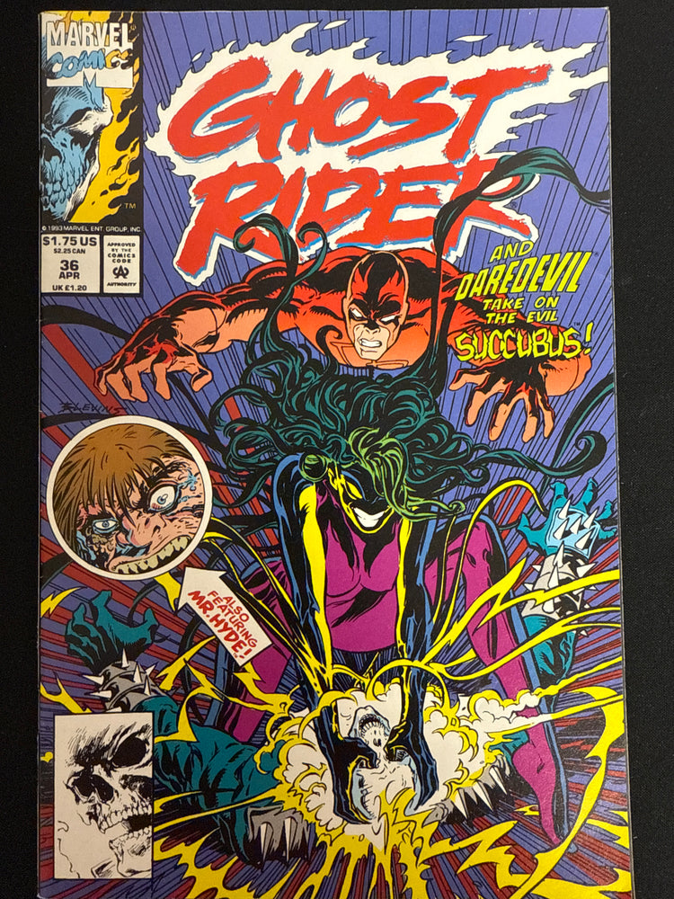 Ghost Rider # 36 Vol. 2 NM- (9.2)