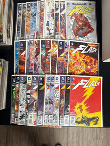 Flash #0-27, Annual #1,2 + Sketch Variants NM+ (9.6) 33 Issues