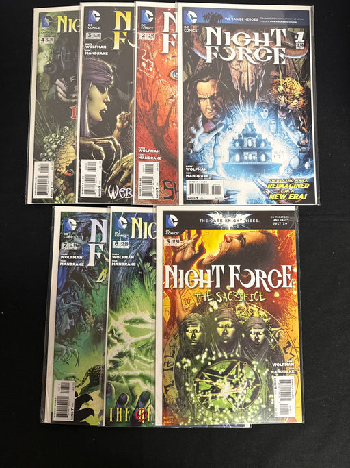 Night Force #1-7  NM+ (9.6)
