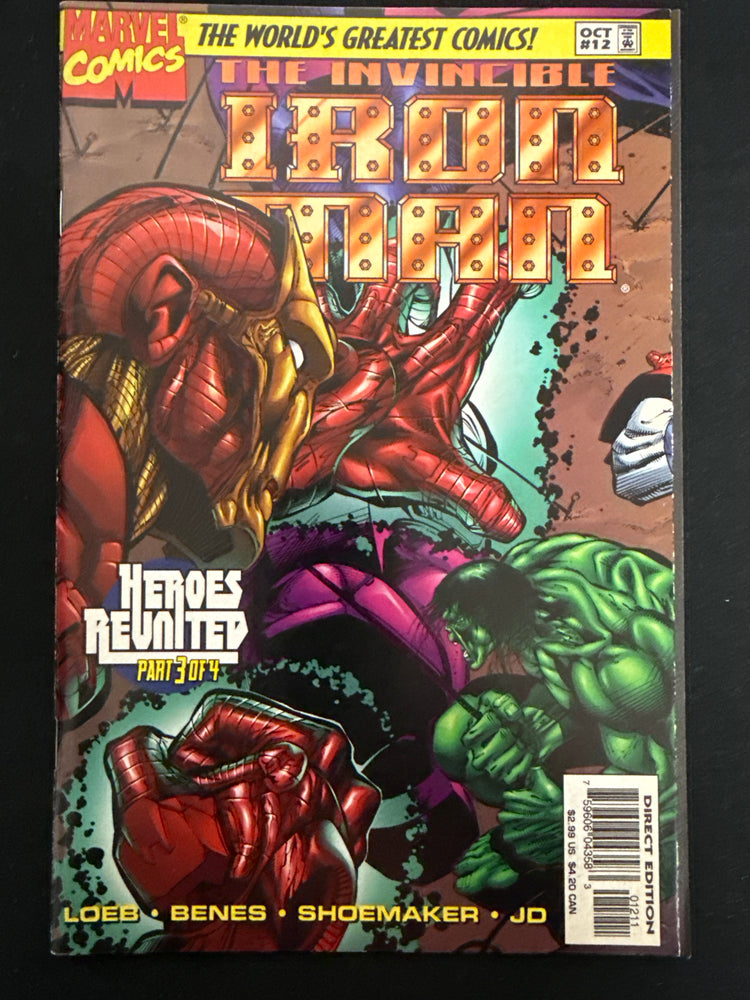 Iron Man # 12 Vol. 2 NM- (9.2)