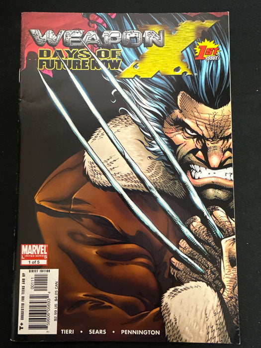 Weapon X: Days of Future Now #  1  VF+ (8.5)