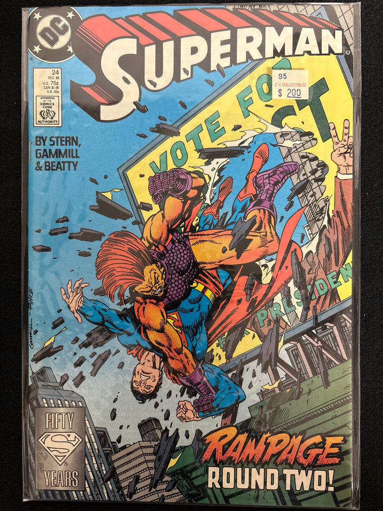 Superman # 24  VF/NM (9.0)